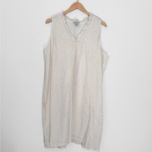 Tommy Bahama linen shift dress.